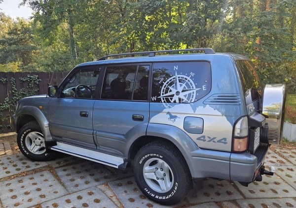 Toyota Land Cruiser cena 59900 przebieg: 214555, rok produkcji 1999 z Kowary małe 781